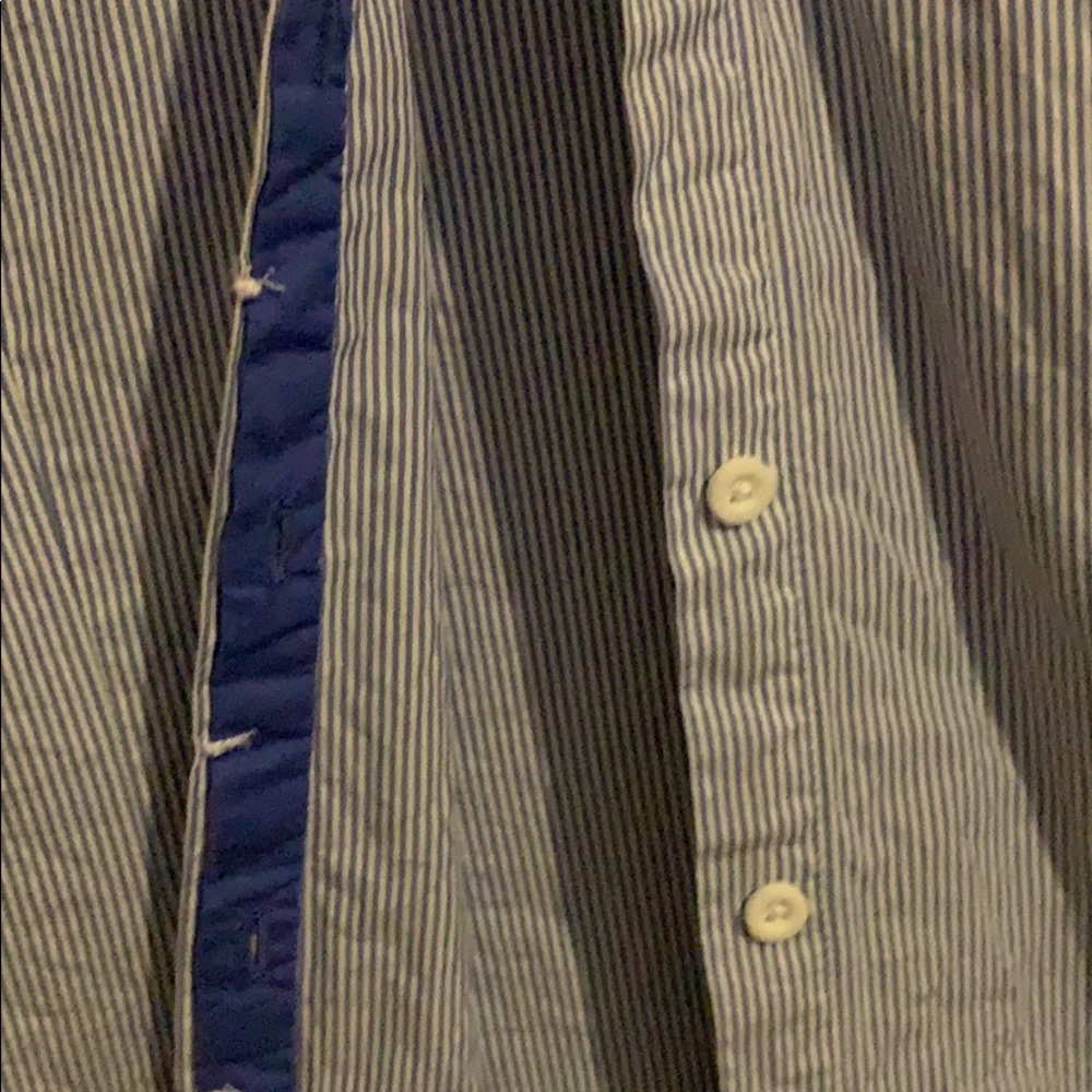 H&M striped button down top - Picture 4 of 4